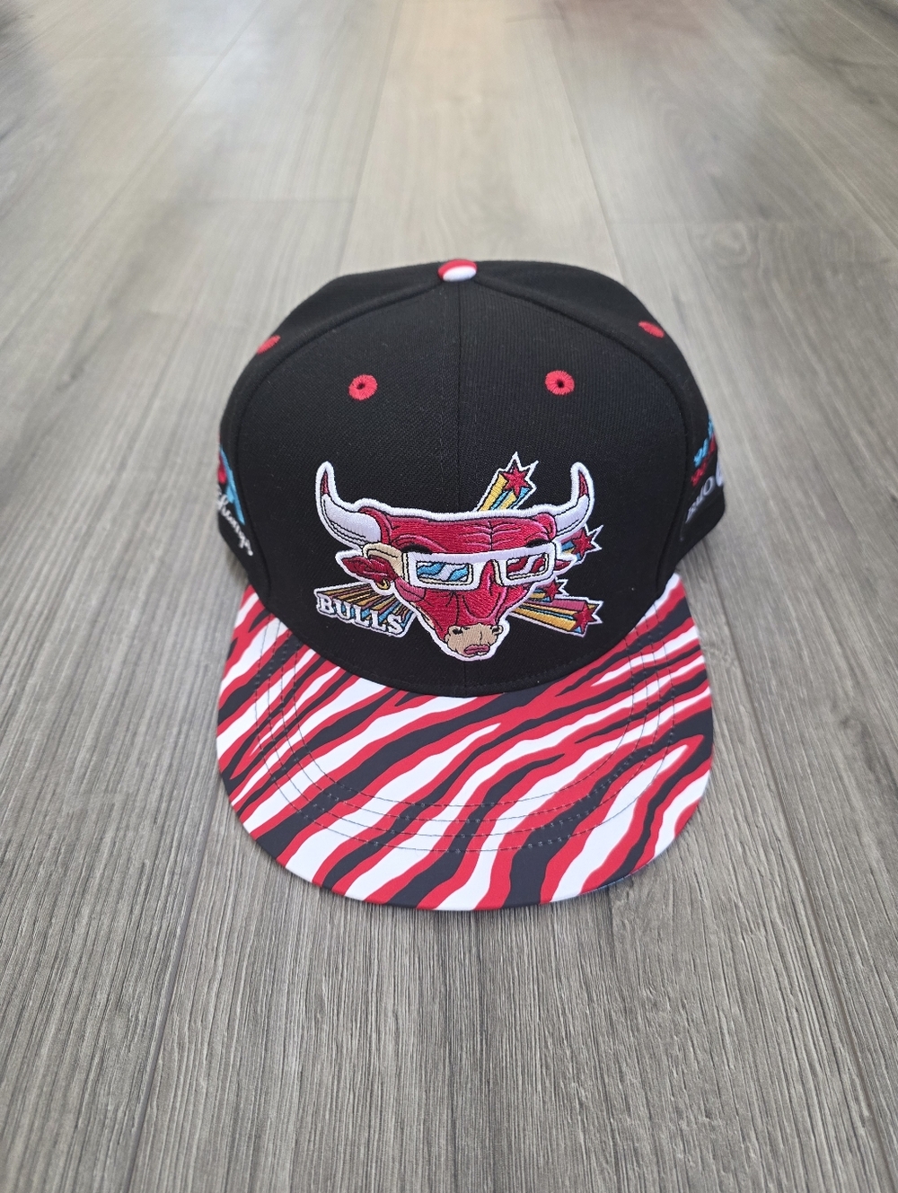 Chicago Bulls Artist Hat Series Zubaz Snapback